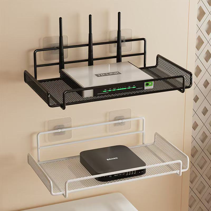 Home Bathroom Organizer - Półka na router do montażu na