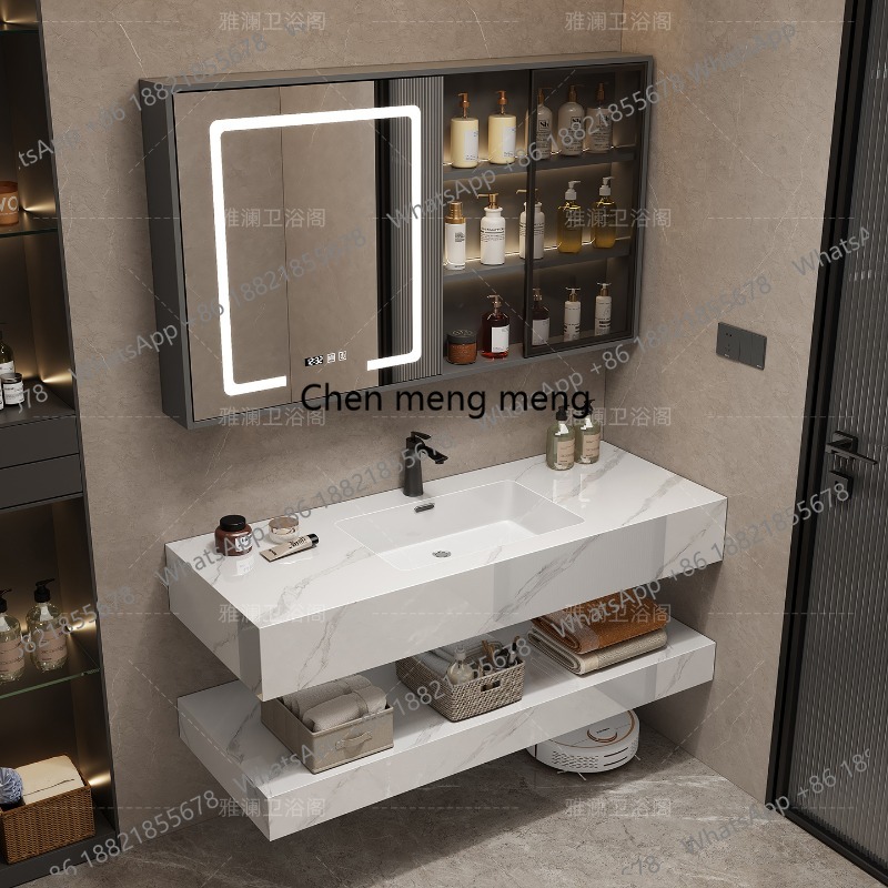 Home Bathroom Vanity Combo - Papierowe szuflady Szafka Dekoracje Nowoczesne Luksusowe
