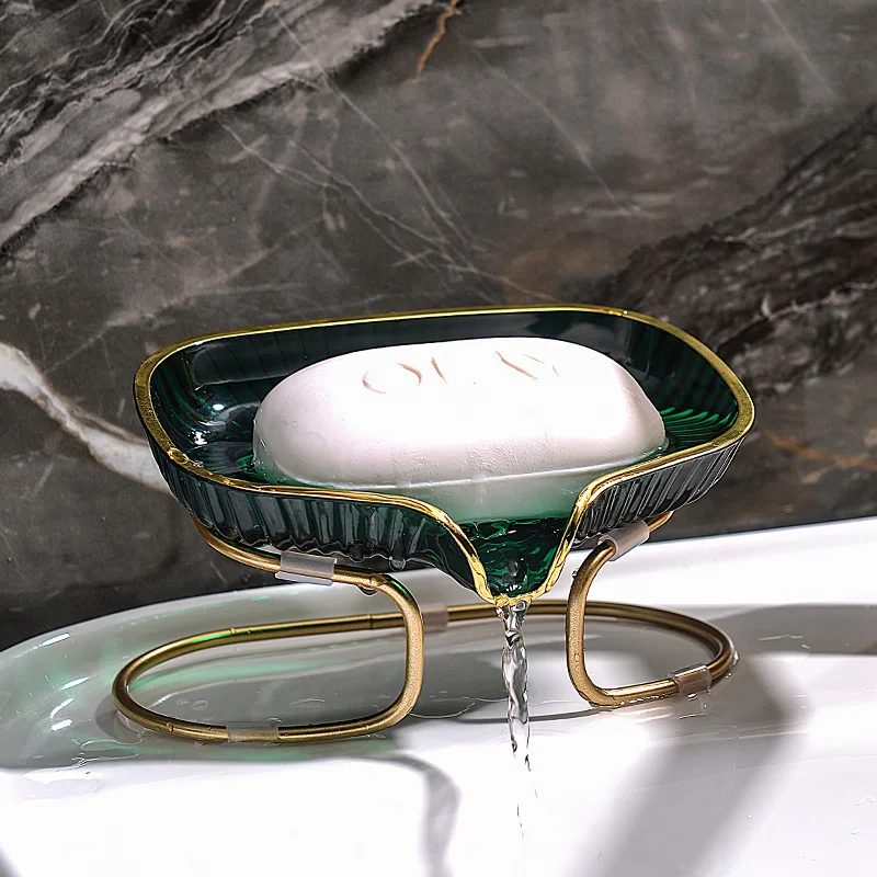 Home Edit Bathroom Storage - Półka łazienkowa z otworami odprowadzającymi wodę,