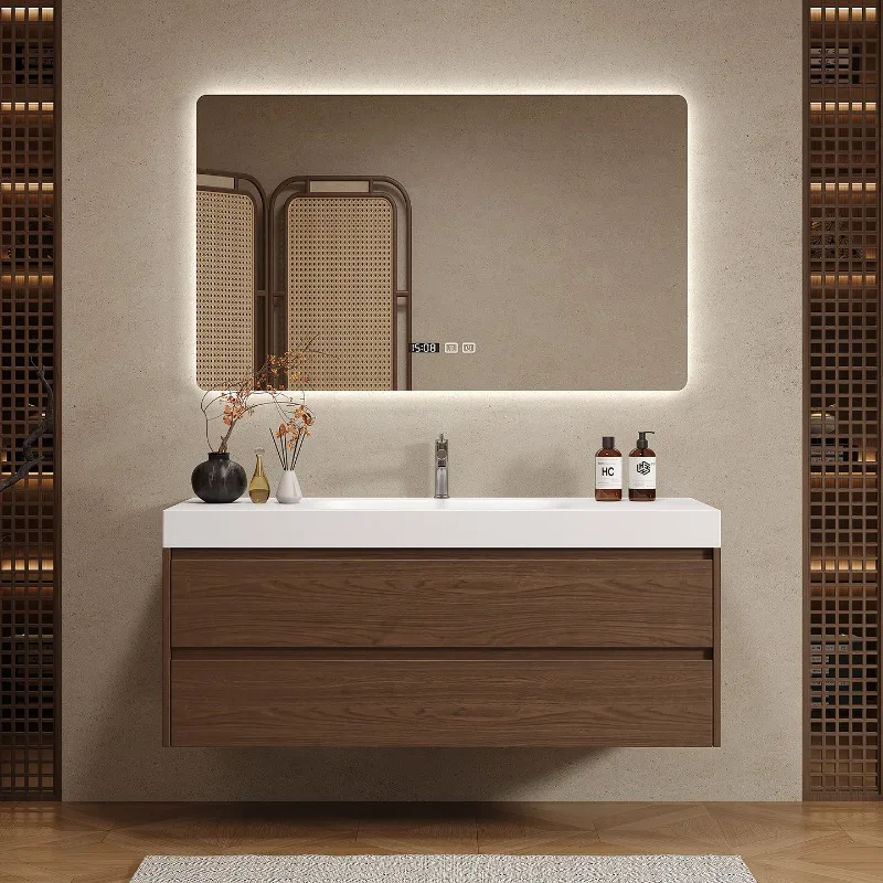 Drewniane przegrody, szafka ła – Home Bathroom Vanity Combo recenzja i cena