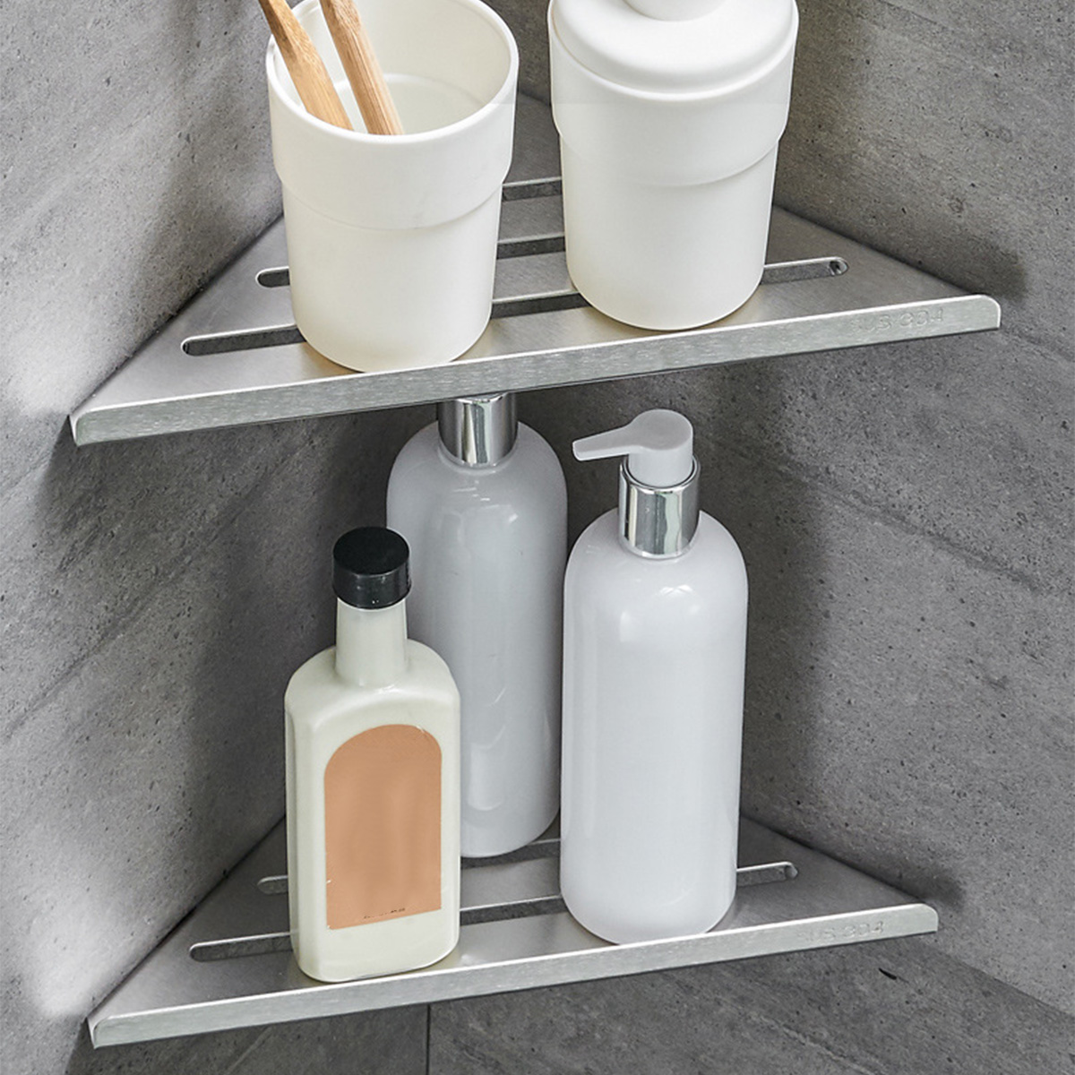 Półki łazienkowe Półka narożna – Home Edit Bathroom Storage recenzja i cena