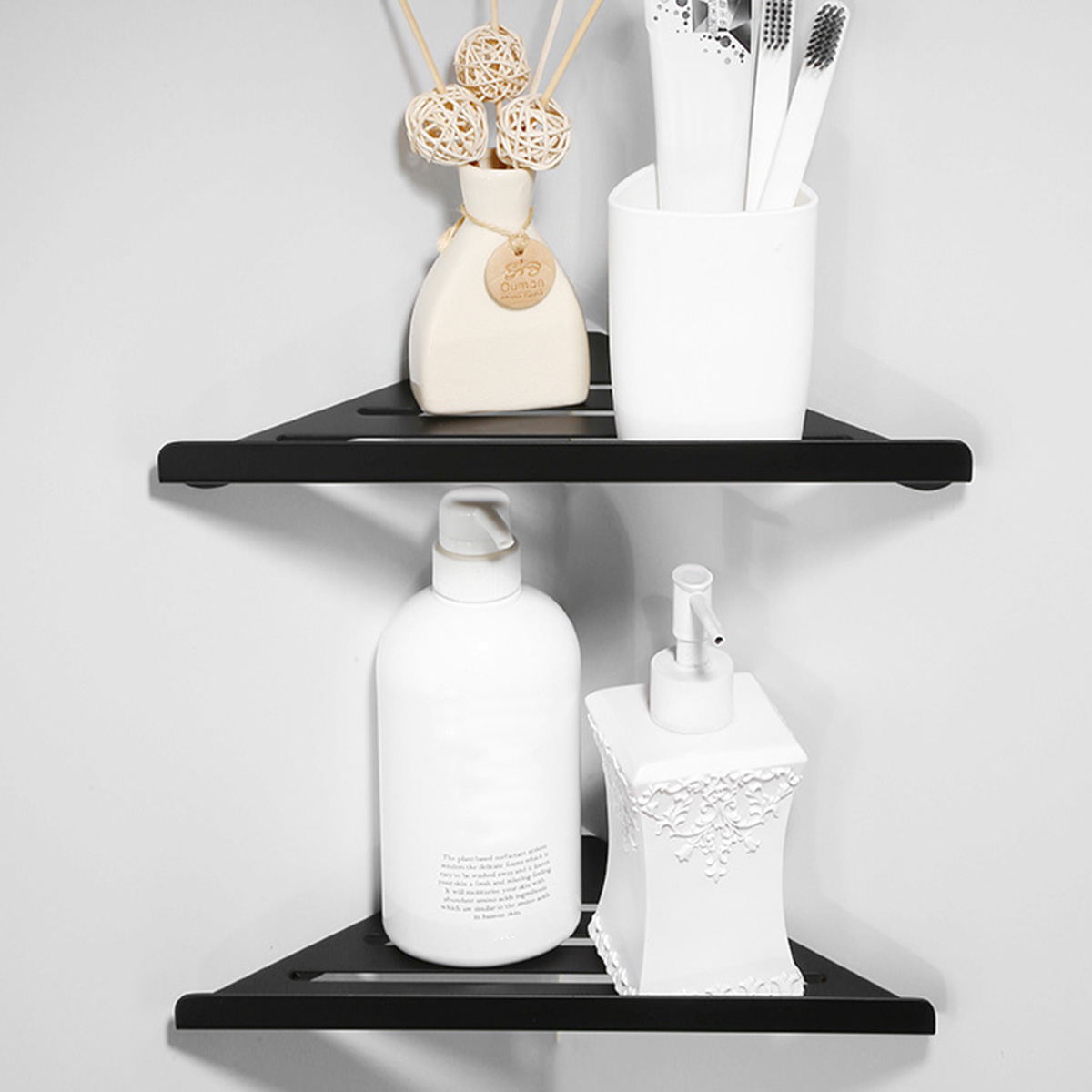 Półki łazienkowe Półka narożna – Home Edit Bathroom Storage recenzja i cena