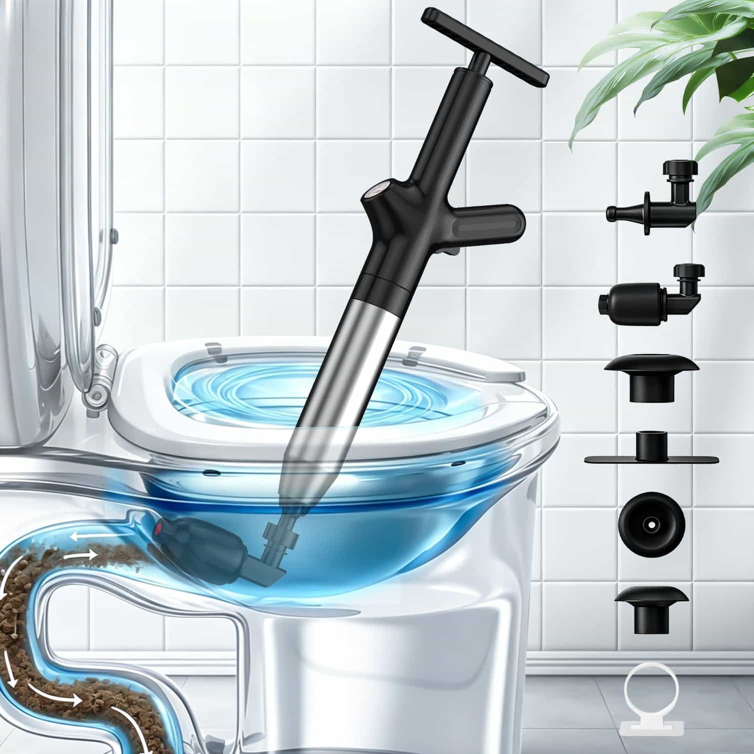 Wysokociśnieniowy odkurzacz do – Plunger Toilet recenzja i cena
