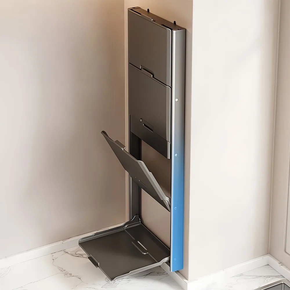 Składana, ścienna półka organi – Home Edit Bathroom Storage recenzja i cena