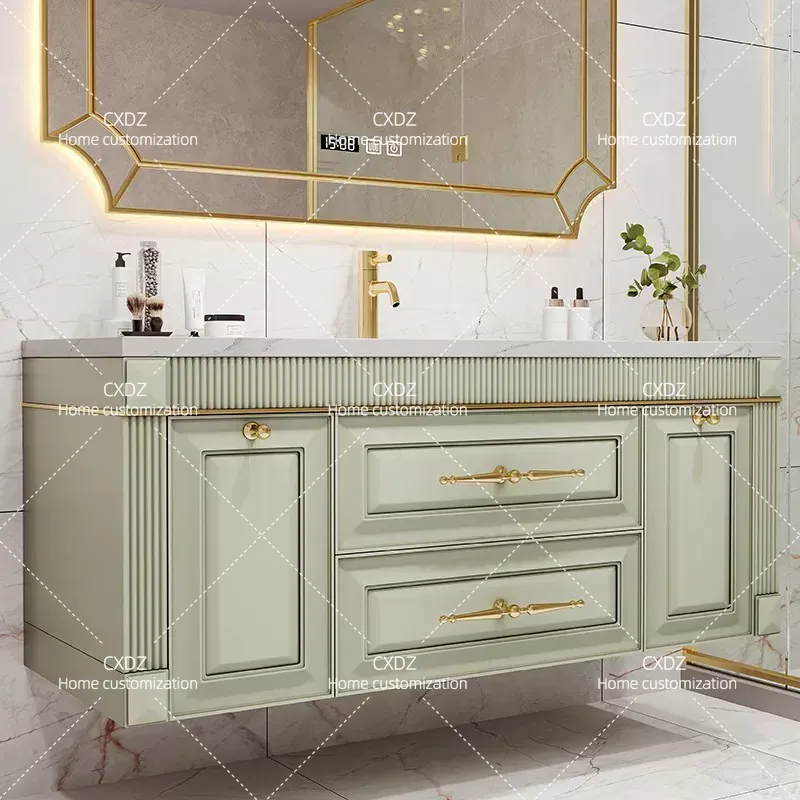 Szafka łazienkowa z lustrzanym – Home Bathroom Vanity Combo recenzja i cena